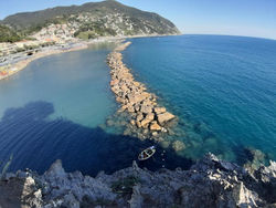 Cinque Terre Moneglia Apartment splendid seaview