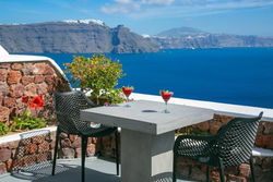 Luxury Santorini Villa Aurora Grace Villa Indoor Plunge Pool Caldera View 1 BDR Oia