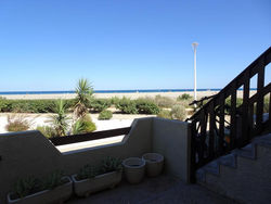 Port Leucate F2 rdc plage 10 mètres, 25 m2, 5 personnes