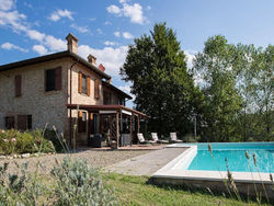 Sunny holiday home in Salsomaggiore Terme with swimming pool