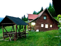 Mountain Cabin Panorama